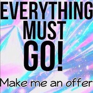 REASONABLE OFFERS ACCEPTED